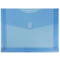 Deals ⭐ JAM Paper 9.75" x 13" Assorted Plastic Hook & Loop Closure Envelopes, 6ct. 💯 -Jam Paper Shop D345803S 4