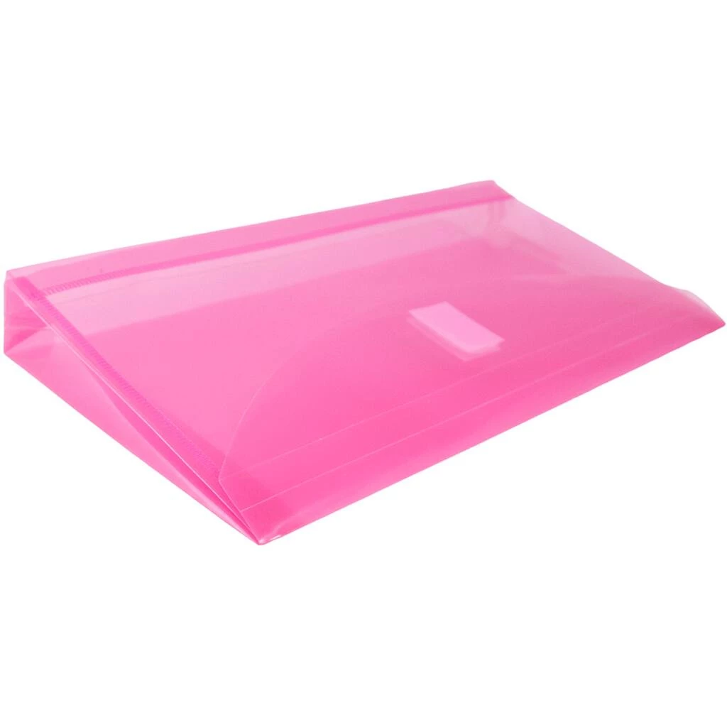 Top 10 π JAM Paper Fuchsia Pink Clear Pencil Pouches with Hook & Loop Closure, 12ct. π 6 Top 10 π JAM Paper Fuchsia Pink Clear Pencil Pouches with Hook & Loop Closure, 12ct. π - Image 4