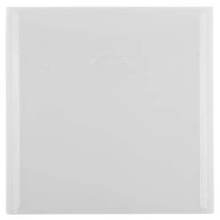 Discount ⌛ JAM Paper Clear Plastic Tuck Flap Closure 6.125" x 6.125" Square Envelopes, 12ct. ❤️