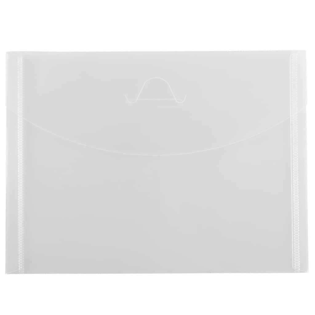 Hot Sale ⭐ JAM Paper 5.5" x 7.375" Clear Plastic Tuck Flap Closure Envelopes, 12ct. ✨ 3 Hot Sale ⭐ JAM Paper 5.5" x 7.375" Clear Plastic Tuck Flap Closure Envelopes, 12ct. ✨