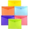 Hot Sale 🔥 JAM Paper 9.75" x 13" Assorted Plastic Snap Closure Envelopes, 12ct. 🤩 -Jam Paper Shop D345884S 1