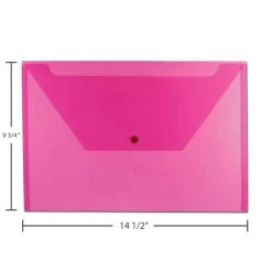 Cheapest π€© JAM Paper 9.75" x 14.5" Assorted Plastic Snap Closure Envelopes, 6ct. π 7 Cheapest π€© JAM Paper 9.75" x 14.5" Assorted Plastic Snap Closure Envelopes, 6ct. π -Jam Paper Shop D345894S 3