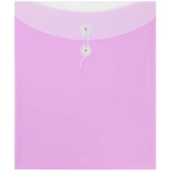 Brand new β¨ JAM Paper 9.75" x 12" Two-Tone Lilac Purple Plastic Button & String Tie Closure Envelopes, 12ct. π