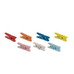 Top 10 🎁 JAM Paper 7/8" Colorful Wood Clip Clothespins, 40ct. 🤩 -Jam Paper Shop D346059S 4