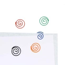 Buy ⭐ JAM Paper Assorted Colors Circular Paper Clips, 9 Packs of 50 😀 -Jam Paper Shop D346132S 4