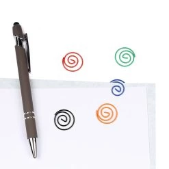 Buy ⭐ JAM Paper Assorted Colors Circular Paper Clips, 9 Packs of 50 😀 -Jam Paper Shop D346132S 5