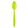 Wholesale ⌛ JAM Paper Lime Green Plastic Spoons, 100ct. 🎉