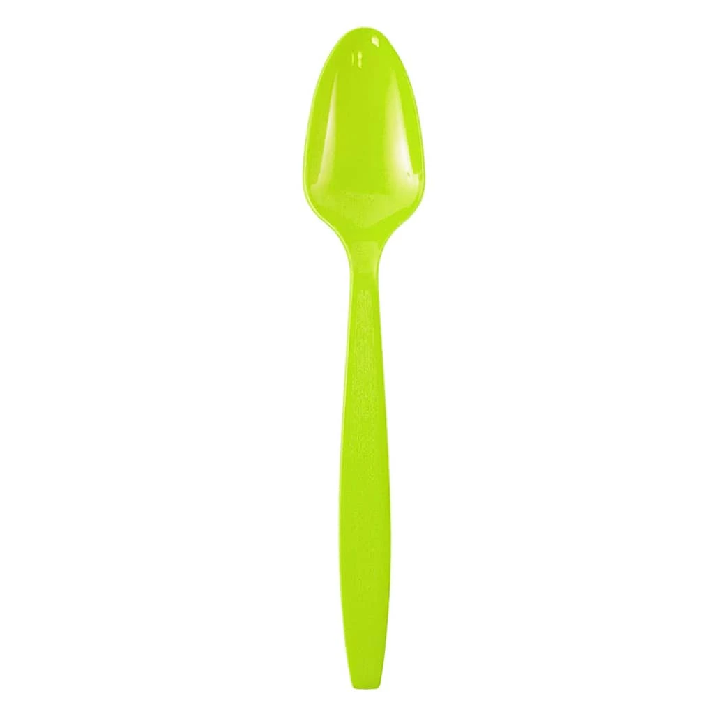 Wholesale β JAM Paper Lime Green Plastic Spoons, 100ct. π 3 Wholesale β JAM Paper Lime Green Plastic Spoons, 100ct. π