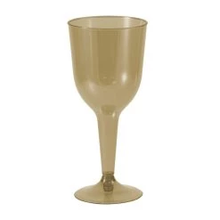 Discount π JAM Paper 10oz. Gold Plastic Wine Glasses β€οΈ