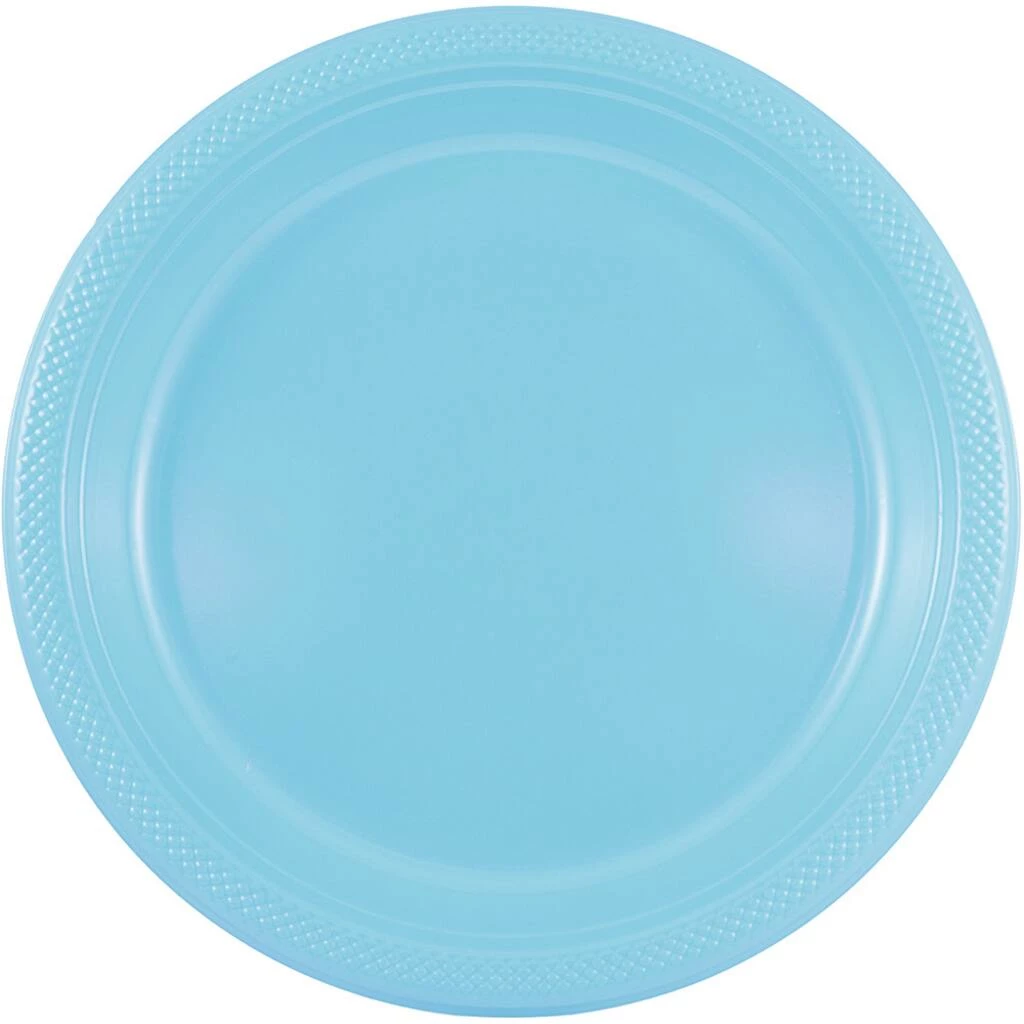 Discount π JAM Paper 7" Sea Blue Plastic Party Plates, 20ct. π₯ 4 Discount π JAM Paper 7" Sea Blue Plastic Party Plates, 20ct. π₯ - Image 2