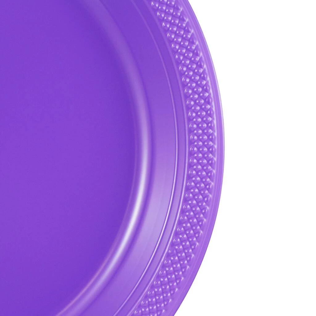 Best deal π JAM Paper 7" Purple Plastic Party Plates, 20ct. π― 5 Best deal π JAM Paper 7" Purple Plastic Party Plates, 20ct. π― - Image 3