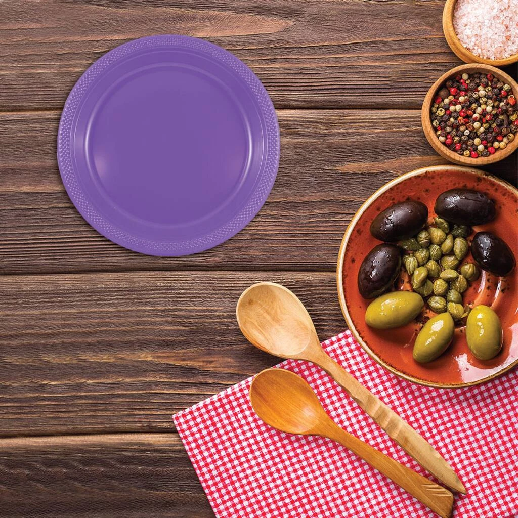 Best deal π JAM Paper 7" Purple Plastic Party Plates, 20ct. π― 6 Best deal π JAM Paper 7" Purple Plastic Party Plates, 20ct. π― - Image 4