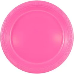 Best reviews of 🧨 JAM Paper 7" Fuchsia Plastic Party Plates, 20ct. ⭐