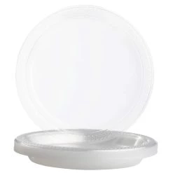Best deal 🤩 JAM Paper 7" Clear Plastic Party Plates, 20ct. 🤩