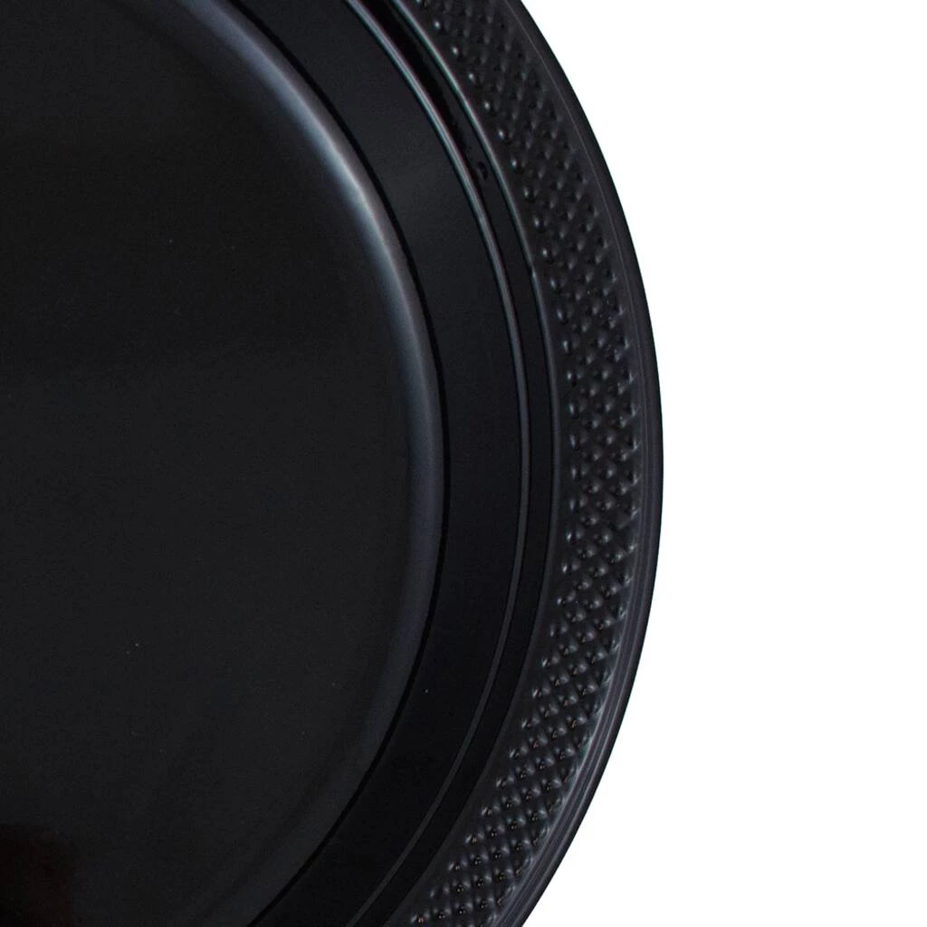 Outlet 𧨠JAM Paper 7" Black Plastic Party Plates, 20ct. π 5 Outlet 𧨠JAM Paper 7" Black Plastic Party Plates, 20ct. π - Image 3