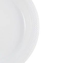 Budget 🌟 JAM Paper 9" White Plastic Party Plates, 20ct. 🤩 -Jam Paper Shop D346324S 3