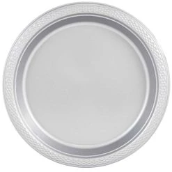 Top 10 🛒 JAM Paper 9" Silver Plastic Party Plates, 20ct. 👏