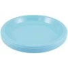 Best Pirce 😍 JAM Paper 9" Sea Blue Plastic Party Plates, 20ct. ⭐ -Jam Paper Shop D346327S 1