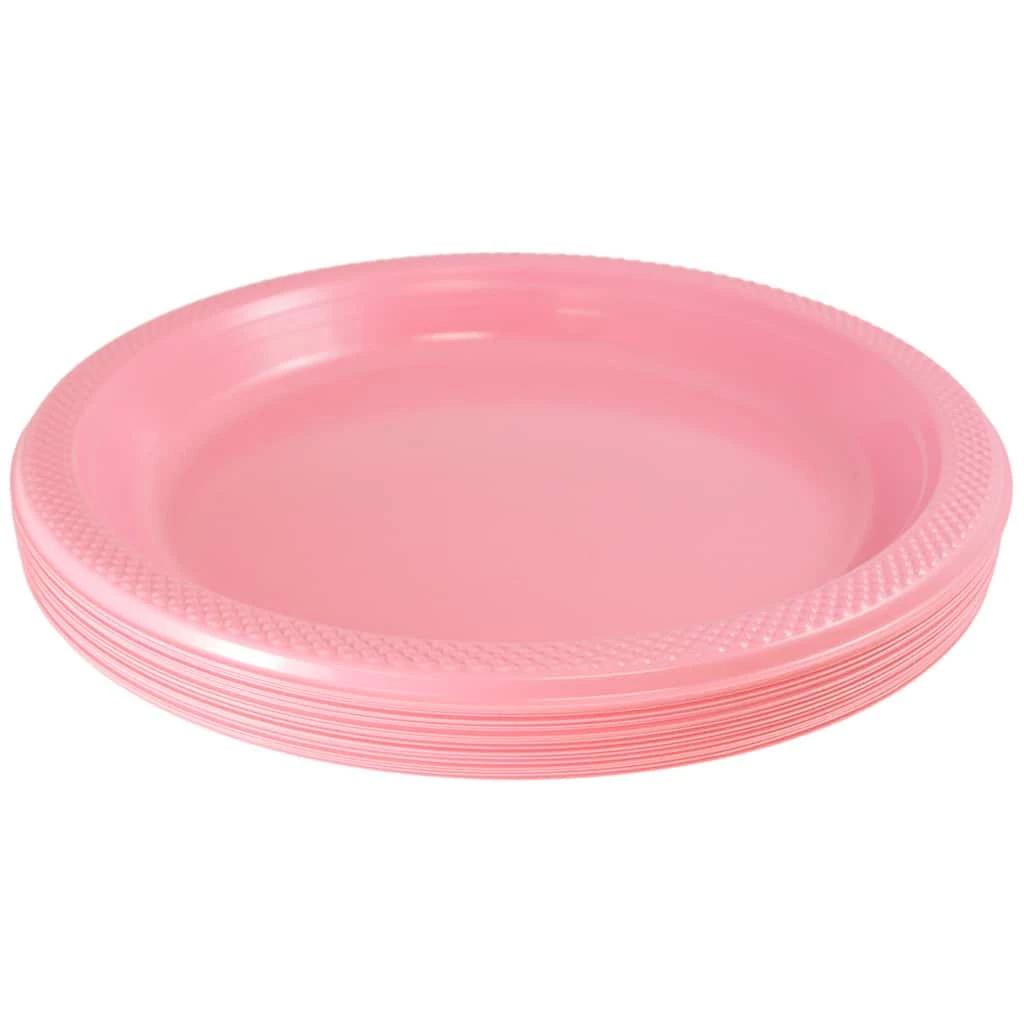 Flash Sale π JAM Paper 9" Baby Pink Pastel Plastic Party Plates, 20ct. π 4 Flash Sale π JAM Paper 9" Baby Pink Pastel Plastic Party Plates, 20ct. π - Image 2