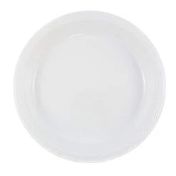 Cheap ⌛ JAM Paper 10.25" White Plastic Party Plates, 20ct. 😍