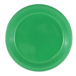 Wholesale 👏 JAM Paper 10.25" Green Plastic Party Plates, 20ct. 🛒
