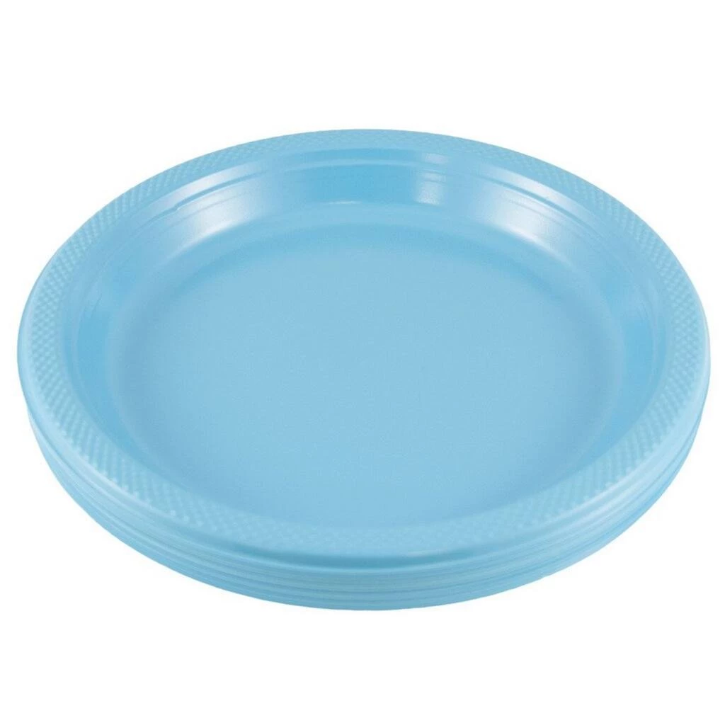 Brand new π JAM Paper 10.25" Caribbean Light Blue Plastic Party Plates, 20ct. β€οΈ 4 Brand new π JAM Paper 10.25" Caribbean Light Blue Plastic Party Plates, 20ct. β€οΈ - Image 2