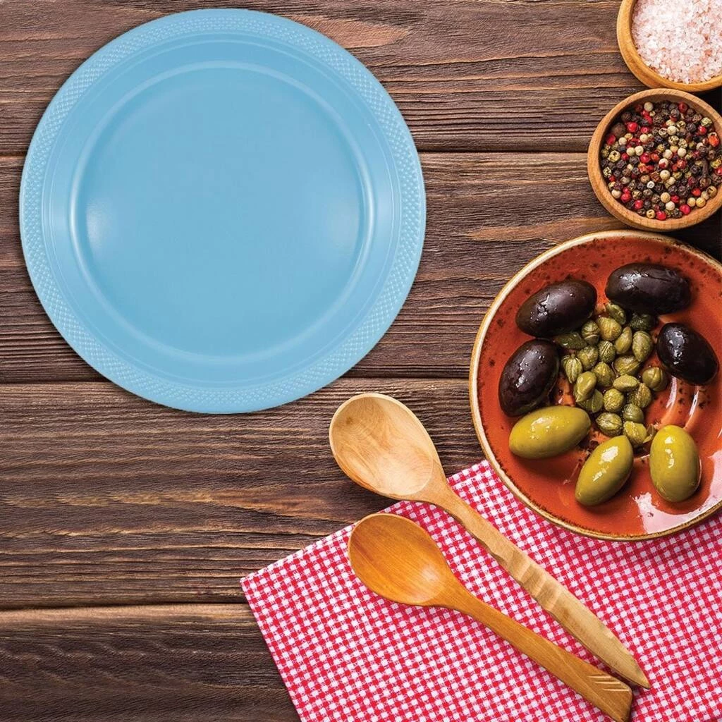 Brand new π JAM Paper 10.25" Caribbean Light Blue Plastic Party Plates, 20ct. β€οΈ 6 Brand new π JAM Paper 10.25" Caribbean Light Blue Plastic Party Plates, 20ct. β€οΈ - Image 4