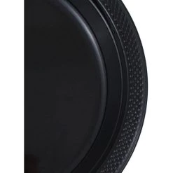 New 🛒 JAM Paper 10.25" Black Plastic Party Plates, 20ct. 👍 -Jam Paper Shop D346351S 3