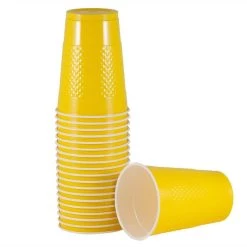 Deals π₯° JAM Paper 16oz. Yellow Plastic Party Cups, 20ct. β¨
