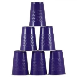 Buy 🌟 JAM Paper 16oz. Dark Purple Plastic Party Cups, 20ct. ⭐ -Jam Paper Shop D346354S 3