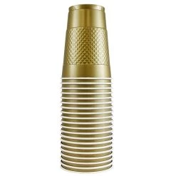 Cheap π JAM Paper 16oz. Gold Plastic Party Cups, 20ct. π