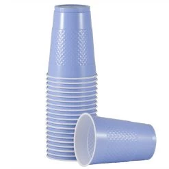 Wholesale π JAM Paper 16oz. Baby Blue Plastic Party Cups, 20ct. π