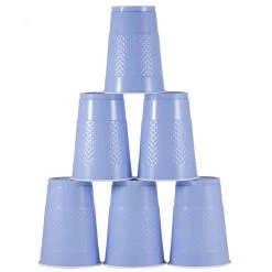 Wholesale 🛒 JAM Paper 16oz. Baby Blue Plastic Party Cups, 20ct. 🛒 -Jam Paper Shop D346361S 3