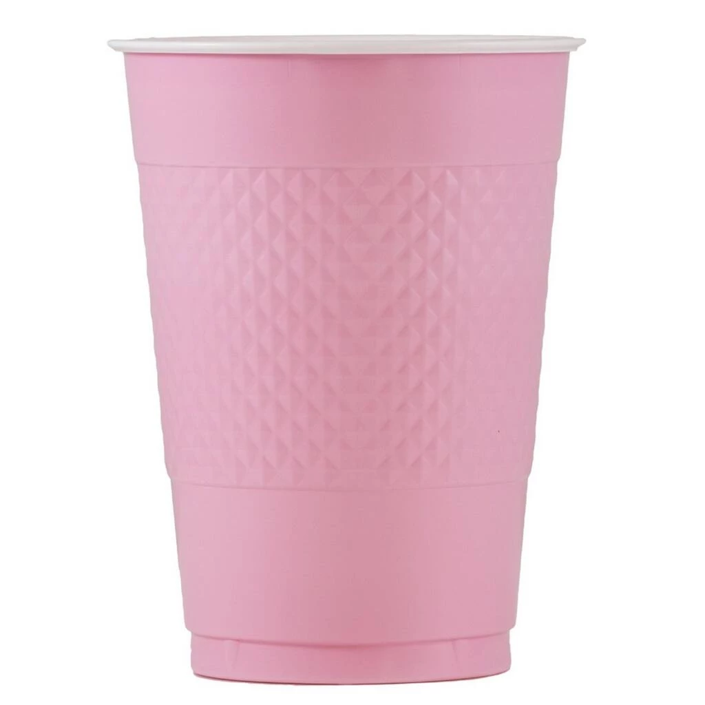 Buy ✨ JAM Paper 16oz. Baby Pink Pastel Plastic Party Cups, 20ct. ⭐ 4 Buy ✨ JAM Paper 16oz. Baby Pink Pastel Plastic Party Cups, 20ct. ⭐ - Image 2