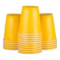 Brand new β JAM Paper 12oz. Yellow Plastic Party Cups, 20ct. π