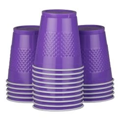 Best deal π€© JAM Paper 12oz. Purple Plastic Party Cups, 20ct. π