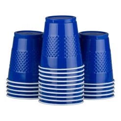 Best Sale π JAM Paper 12oz. Blue Plastic Party Cups, 20ct. π
