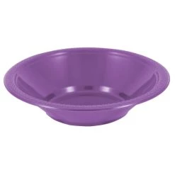 Brand new 🔥 JAM Paper 7" Purple Plastic Bowls, 20ct. ✔️