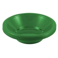 Coupon 😉 JAM Paper 7" Green Plastic Bowls, 20ct. 🔔 -Jam Paper Shop D346396S 3