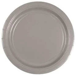 Outlet 💯 JAM Paper 7" Silver Paper Party Plates, 50ct. 👏