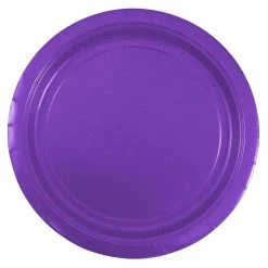 Buy 🌟 JAM Paper 9" Purple Paper Party Plates, 50ct. ✨