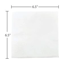 Discount ⭐ JAM Paper White Medium Lunch Napkins, 100ct. 🥰 -Jam Paper Shop D346432S 3