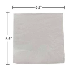 Brand new π JAM Paper Silver Medium Lunch Napkins, 100ct. π 7 Brand new π JAM Paper Silver Medium Lunch Napkins, 100ct. π -Jam Paper Shop D346434S 3