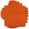 Best Sale ✔️ JAM Paper Orange Medium Lunch Napkins, 100ct. 🎁 -Jam Paper Shop D346439S 1