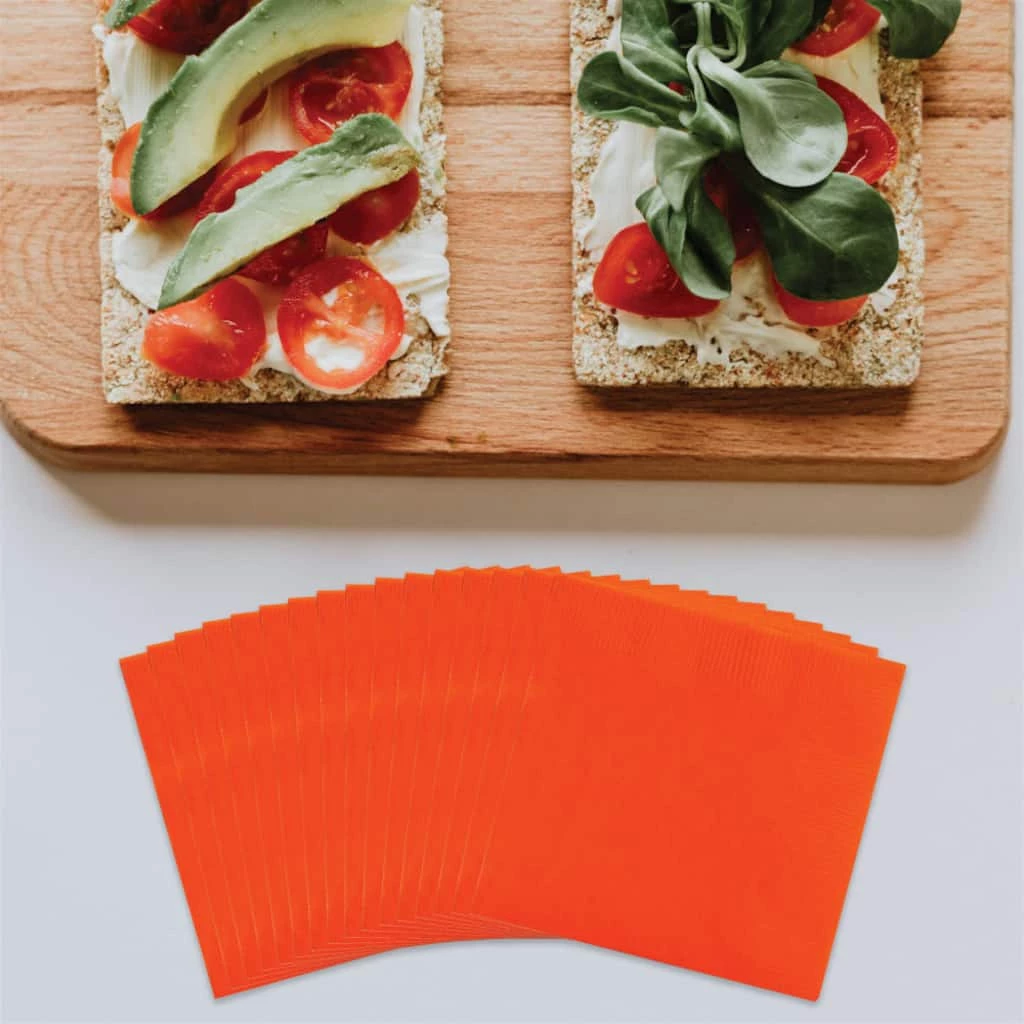 Best Sale βοΈ JAM Paper Orange Medium Lunch Napkins, 100ct. π 4 Best Sale βοΈ JAM Paper Orange Medium Lunch Napkins, 100ct. π - Image 2