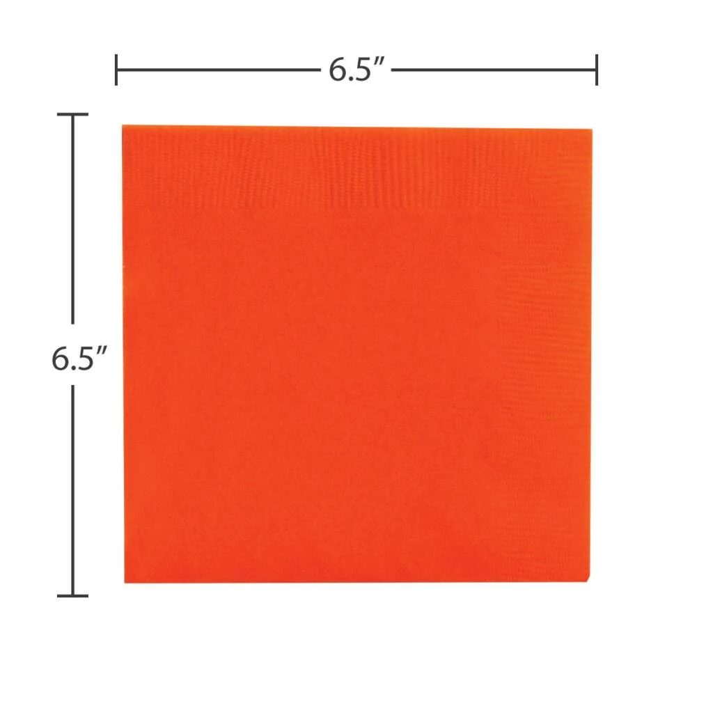 Best Sale βοΈ JAM Paper Orange Medium Lunch Napkins, 100ct. π 5 Best Sale βοΈ JAM Paper Orange Medium Lunch Napkins, 100ct. π - Image 3