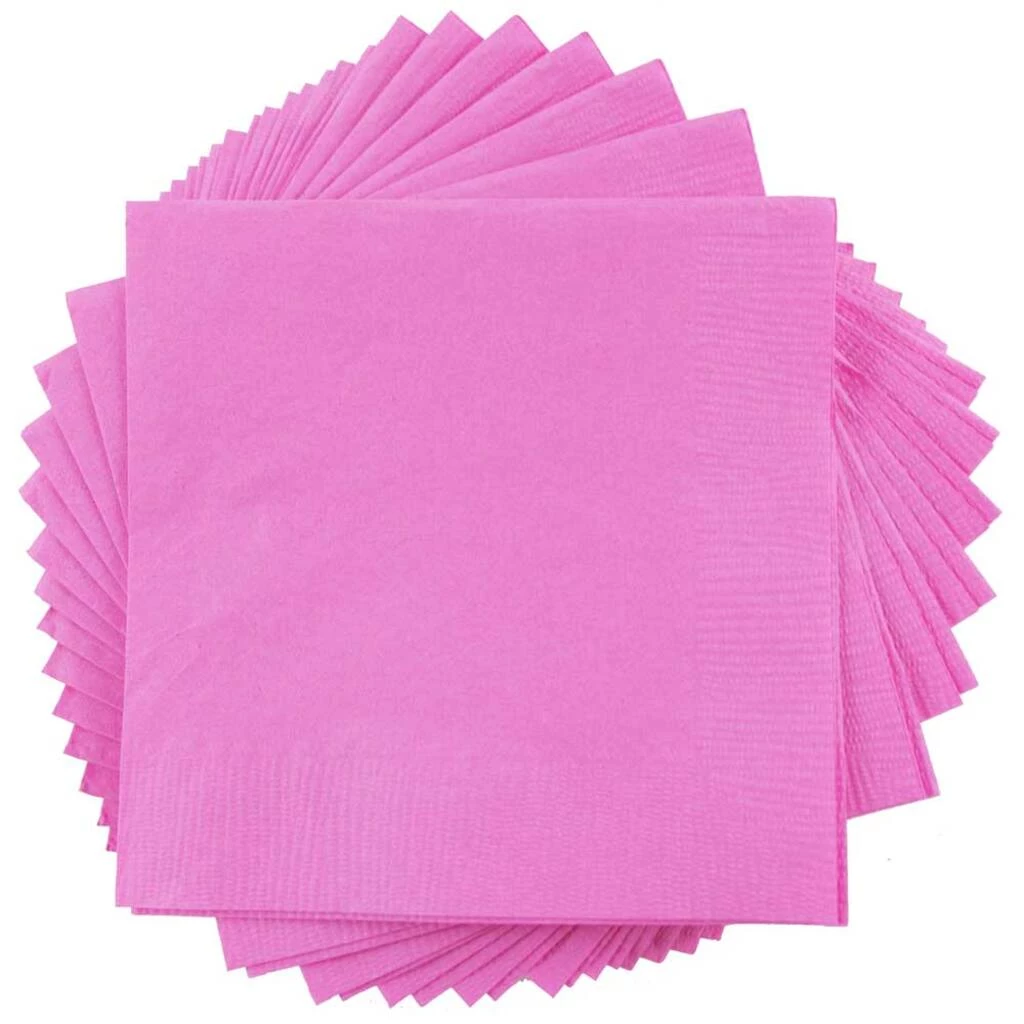 Buy π JAM Paper Pink Medium Lunch Napkins, 100ct. π 3 Buy π JAM Paper Pink Medium Lunch Napkins, 100ct. π