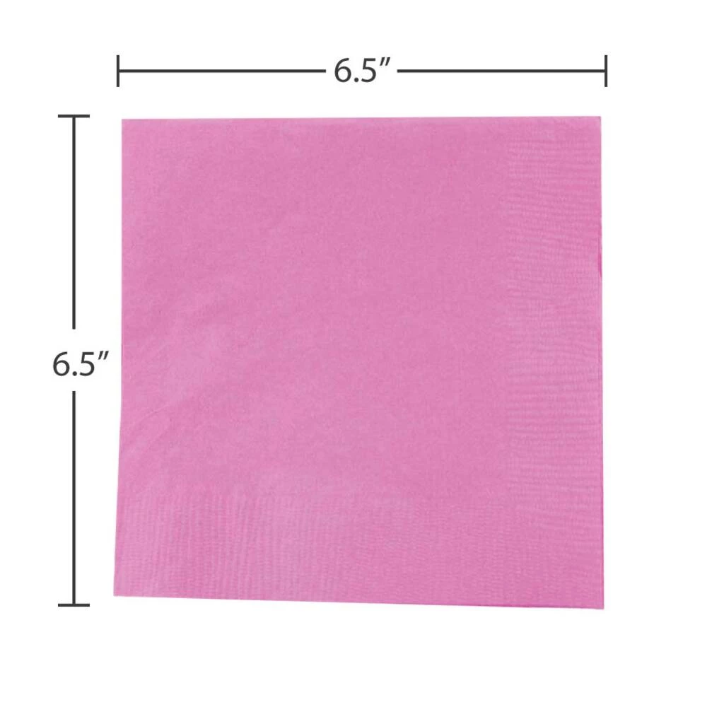 Buy π JAM Paper Pink Medium Lunch Napkins, 100ct. π 5 Buy π JAM Paper Pink Medium Lunch Napkins, 100ct. π - Image 3