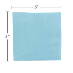 Best reviews of 🔔 JAM Paper Sea Blue Small Beverage Napkins, 100ct. 👏 -Jam Paper Shop D346463S 3