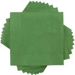 Cheap ✨ JAM Paper Green Small Beverage Napkins, 100ct. 🎉
